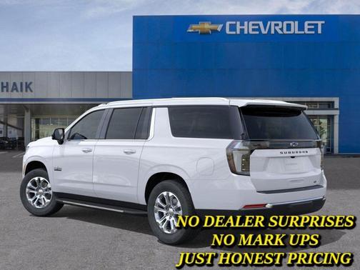 White 2026 Chevrolet Suburban LT