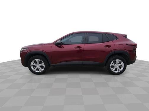 Crimson Metallic 2024 Chevrolet Trax LS