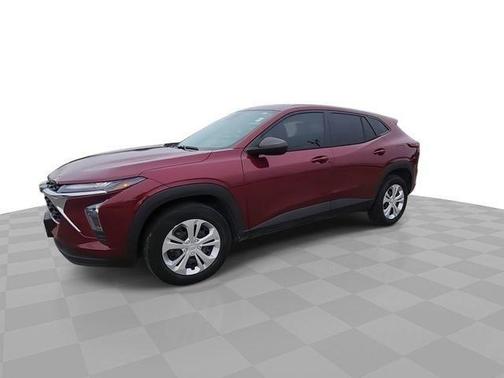 Crimson Metallic 2024 Chevrolet Trax LS