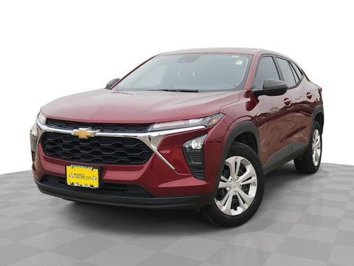 Crimson Metallic 2024 Chevrolet Trax LS