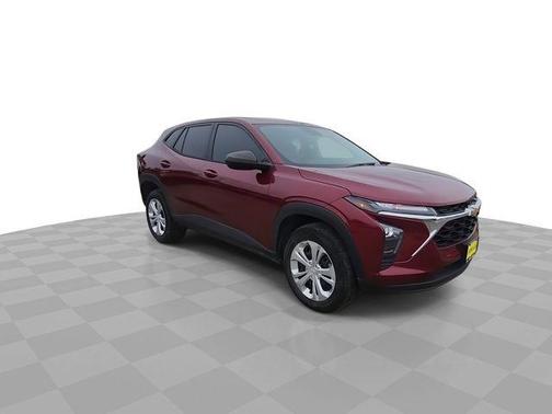Crimson Metallic 2024 Chevrolet Trax LS