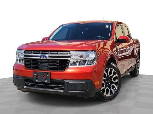 Chili Pepper Red 2022 Ford Maverick Lariat