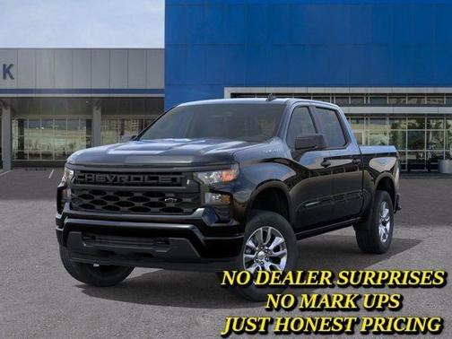 Black 2026 Chevrolet Silverado 1500 Custom