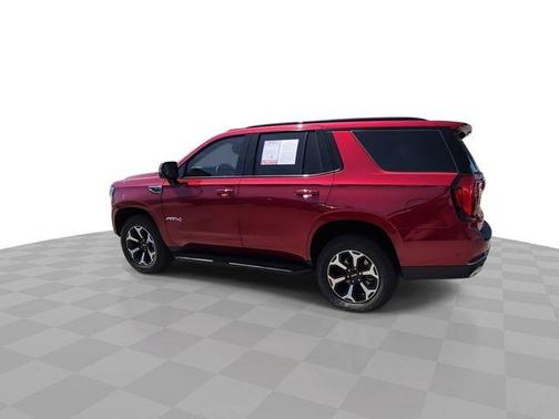 Volcanic Red 2025 GMC Yukon AT4