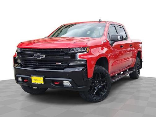 Red 2021 Chevrolet Silverado 1500 LT Trail Boss