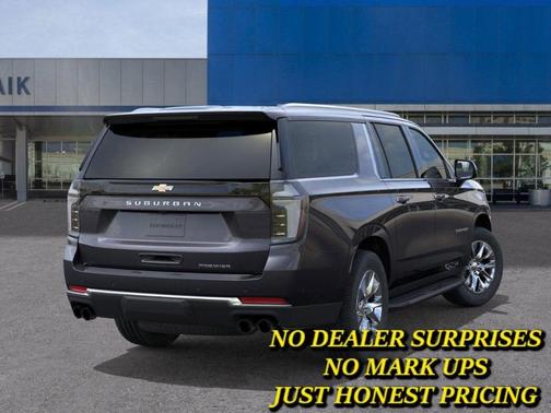 Gray 2026 Chevrolet Suburban Premier