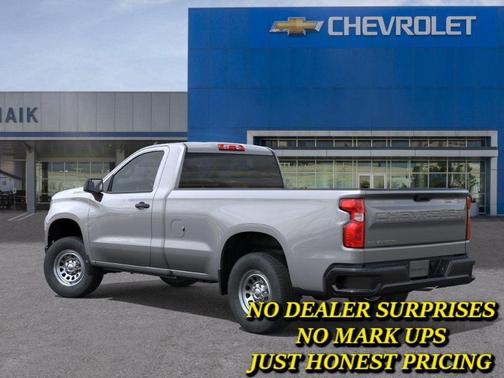 Gray 2026 Chevrolet Silverado 1500 WT