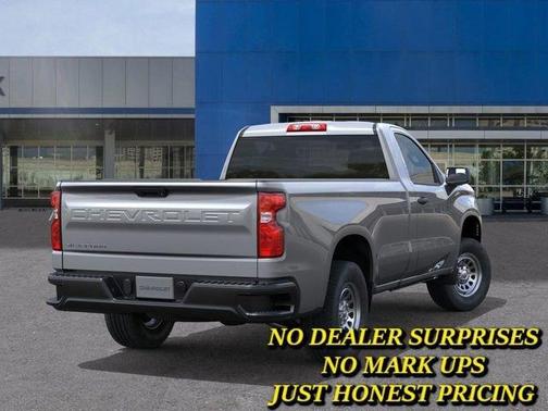 Gray 2026 Chevrolet Silverado 1500 WT