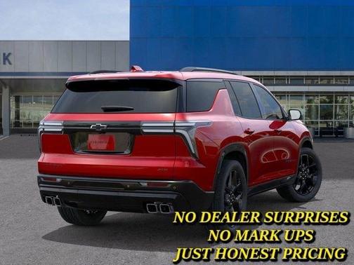 Red 2026 Chevrolet Traverse RS
