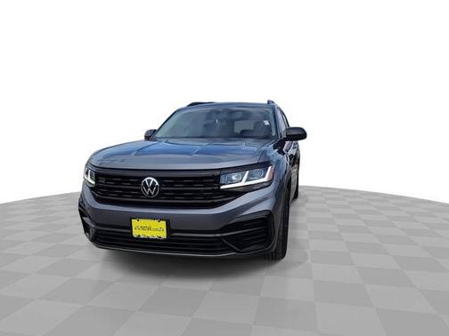 Platinum Gray Metallic 2023 Volkswagen Atlas 3.6 V6 SEL R-Line Black