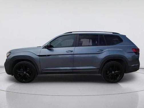 Platinum Gray Metallic 2023 Volkswagen Atlas 3.6 V6 SEL R-Line Black