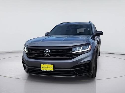 Platinum Gray Metallic 2023 Volkswagen Atlas 3.6 V6 SEL R-Line Black