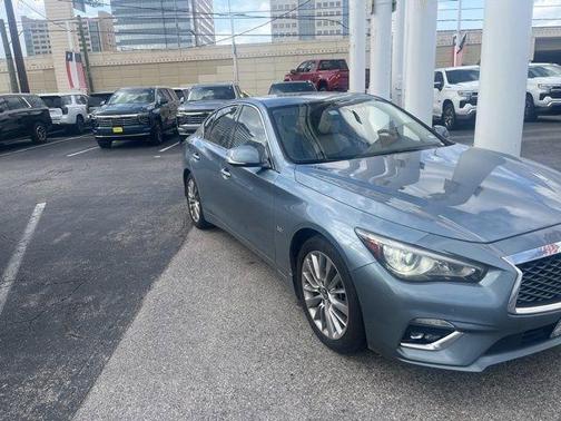 Blue 2020 INFINITI Q50 3.0t LUXE