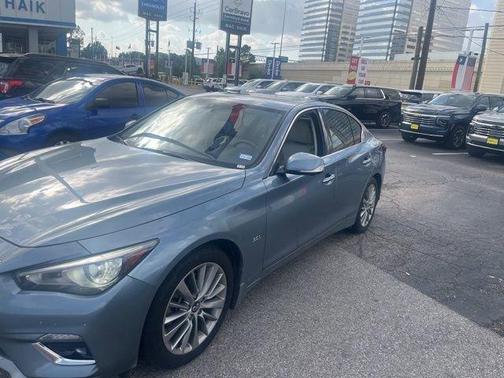 Blue 2020 INFINITI Q50 3.0t LUXE