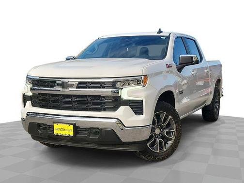 Summit White 2023 Chevrolet Silverado 1500 LT