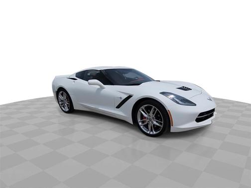 Arctic White 2018 Chevrolet Corvette Stingray