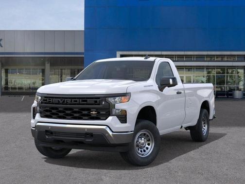 Summit White 2026 Chevrolet Silverado 1500 WT