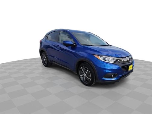 Aegean Blue Metallic 2022 Honda HR-V EX