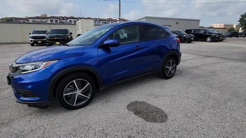 Aegean Blue Metallic 2022 Honda HR-V EX