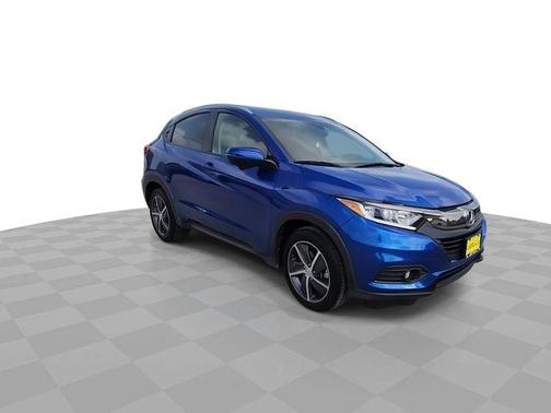 Aegean Blue Metallic 2022 Honda HR-V EX