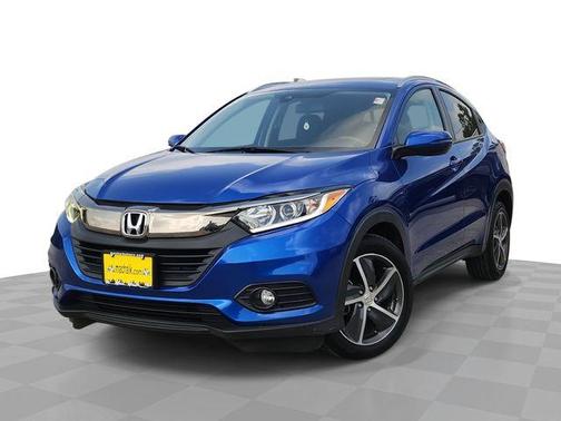 Aegean Blue Metallic 2022 Honda HR-V EX