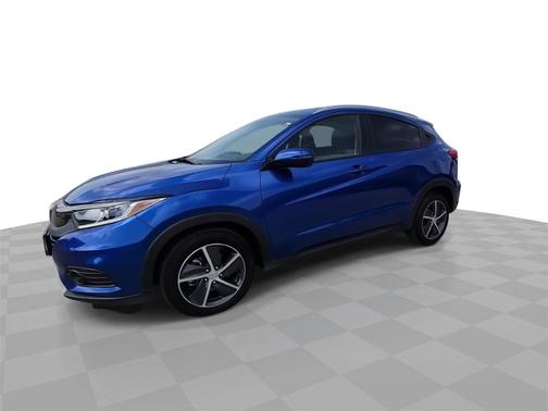 Aegean Blue Metallic 2022 Honda HR-V EX