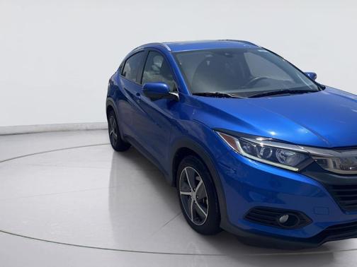 Aegean Blue Metallic 2022 Honda HR-V EX