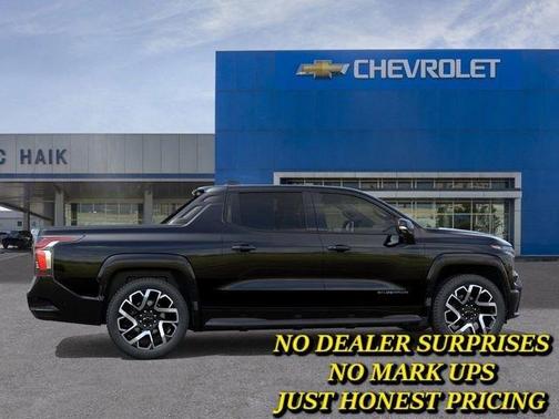 Black 2024 Chevrolet Silverado EV RST
