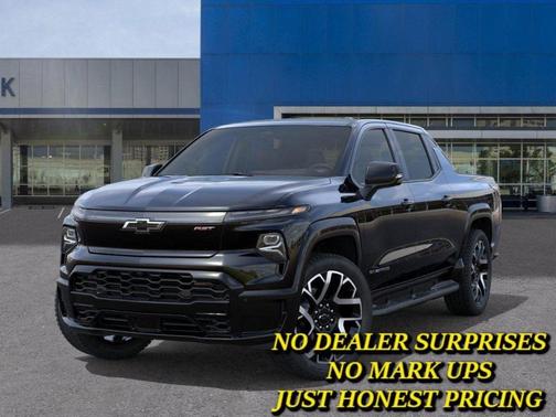 Black 2024 Chevrolet Silverado EV RST
