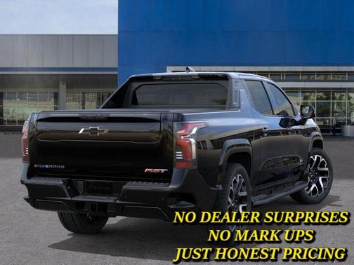 Black 2024 Chevrolet Silverado EV RST