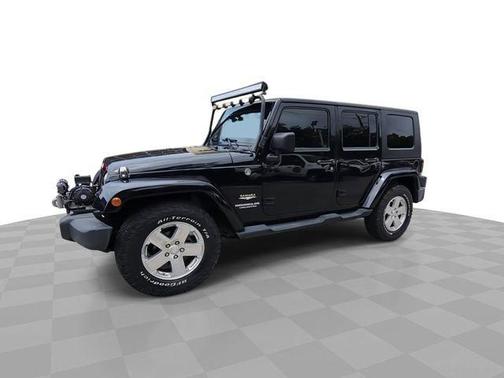 Black Clearcoat 2009 Jeep Wrangler Unlimited Sahara