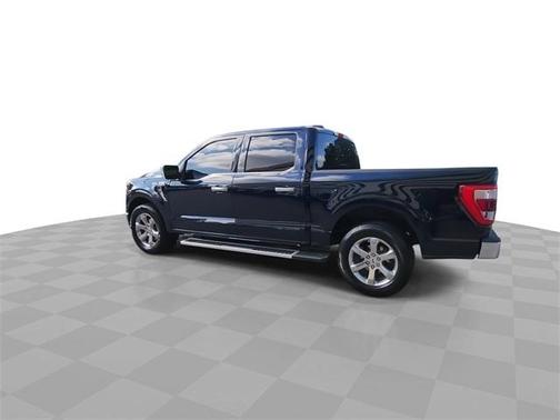 Antimatter Blue Metallic 2023 Ford F-150 Lariat