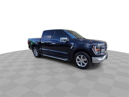 Antimatter Blue Metallic 2023 Ford F-150 Lariat