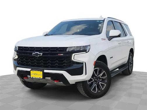 Summit White 2023 Chevrolet Tahoe Z71