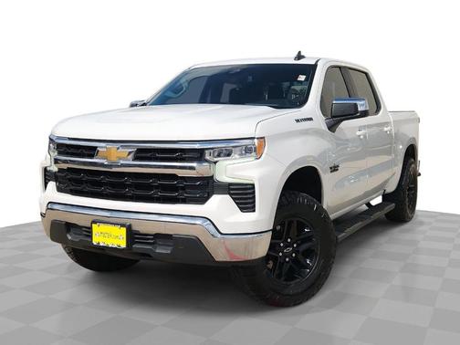 Summit White 2022 Chevrolet Silverado 1500 LT