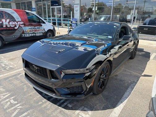 Shadow Black 2024 Ford Mustang GT Premium