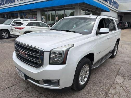 White Frost 2018 GMC Yukon SLT