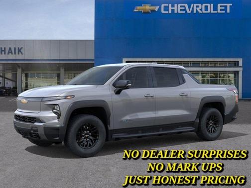 Gray 2026 Chevrolet Silverado EV LT