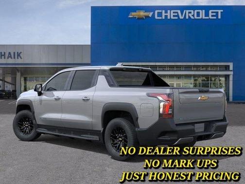 Gray 2026 Chevrolet Silverado EV LT