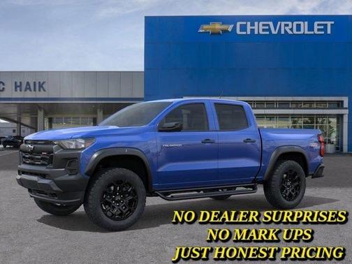 Blue 2026 Chevrolet Colorado Trail Boss