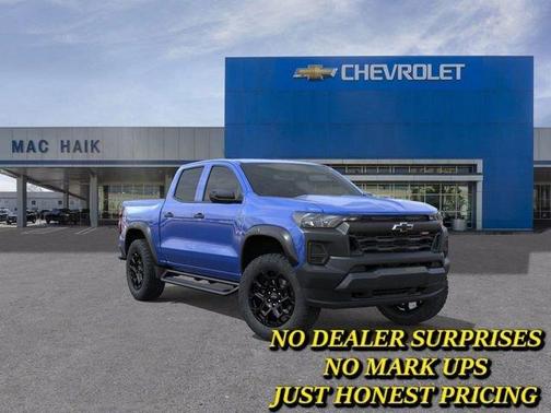 Blue 2026 Chevrolet Colorado Trail Boss