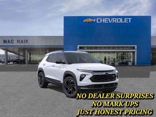 White 2026 Chevrolet Trailblazer RS