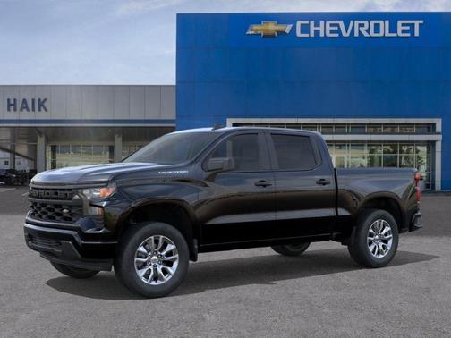 Black 2026 Chevrolet Silverado 1500 Custom