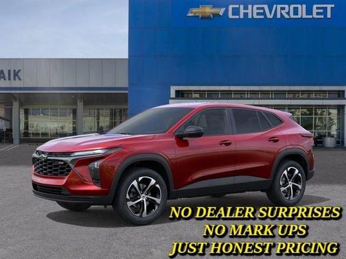 Red 2026 Chevrolet Trax 1RS