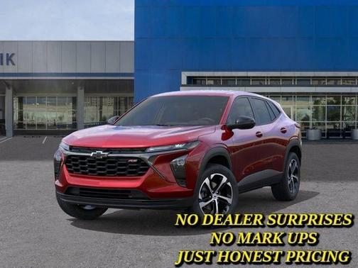 Red 2026 Chevrolet Trax 1RS