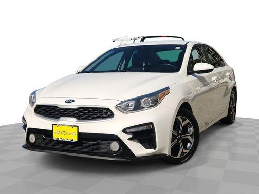 Clear White 2020 Kia Forte LXS