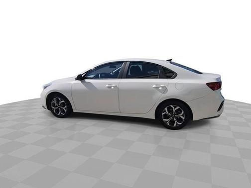 Clear White 2020 Kia Forte LXS