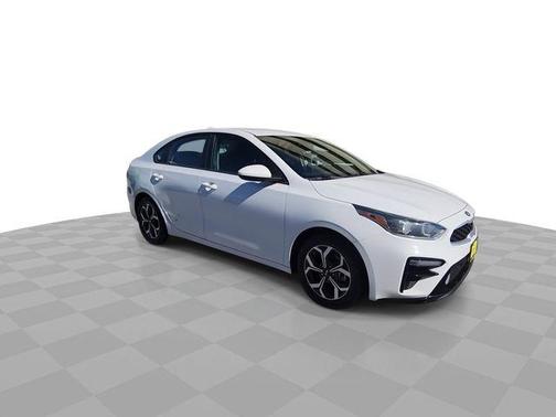 Clear White 2020 Kia Forte LXS