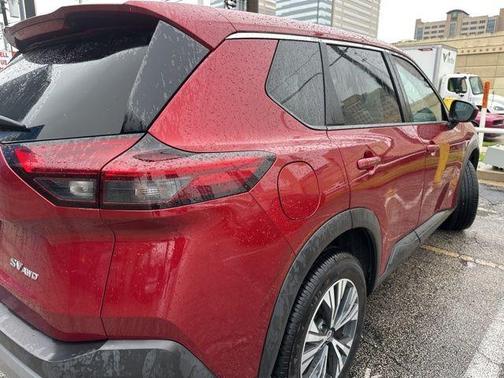Scarlet Ember Tintcoat 2023 Nissan Rogue SV