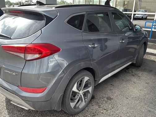 Coliseum Gray 2018 Hyundai TUCSON Limited